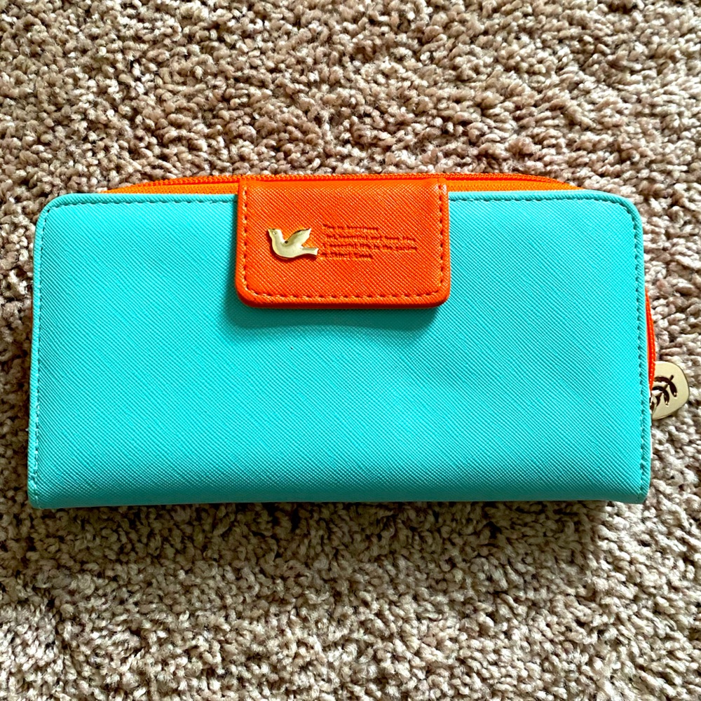 Shinzi Katoh x iswas Faux-Leather Wallet